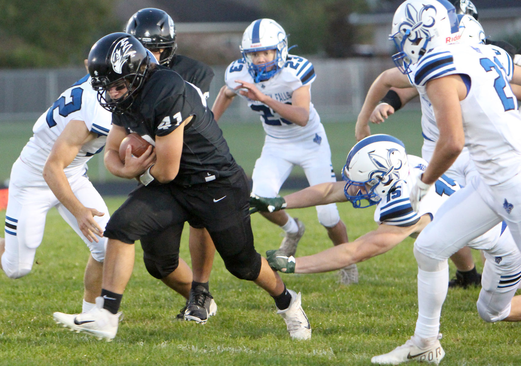 Saint Croix Falls at Bloomer football 9-24-21